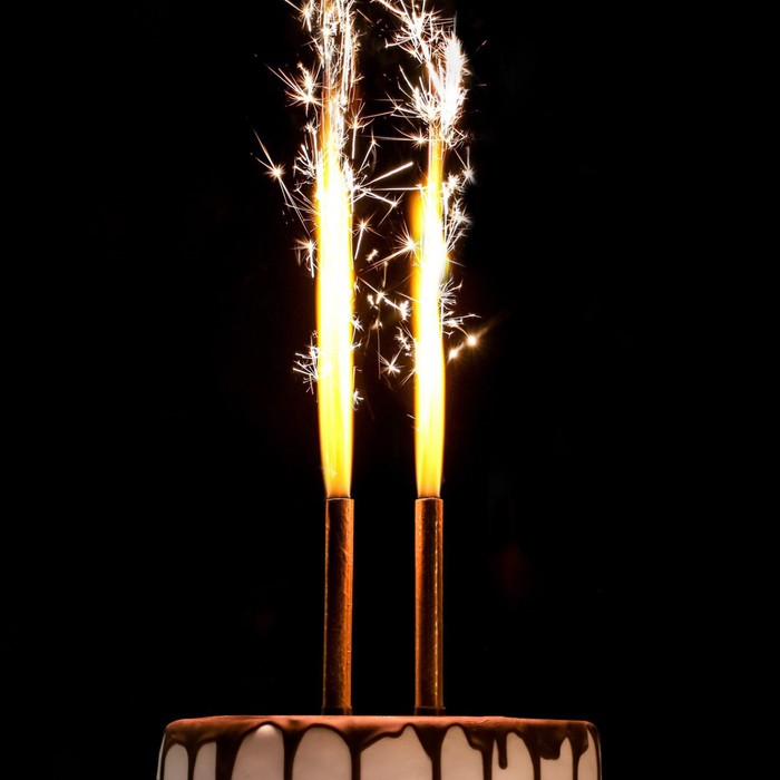 Свеча символ года + 2 фонтана
Свеча символ года + 2 фонтана