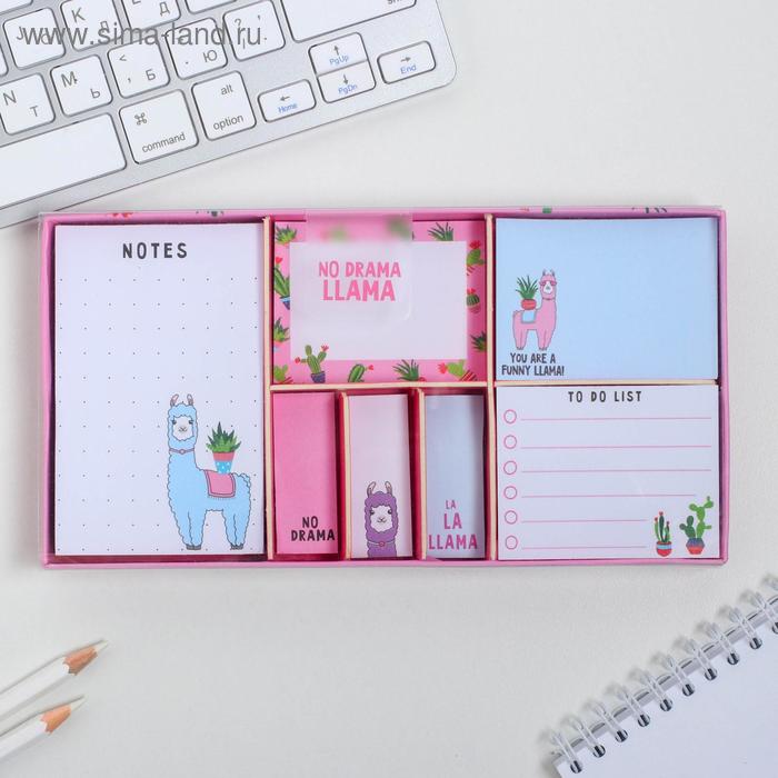 Набор блоков с бумагой "Лама", 7 шт
Набор блоков с бумагой "Лама", 7 шт