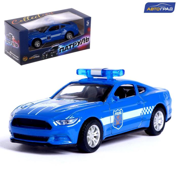 Машина металлическая «Полиция», инерционная, масштаб 1:43, цвет синий
Машина металлическая «Полиция», инерционная, масштаб 1:43, цвет синий
