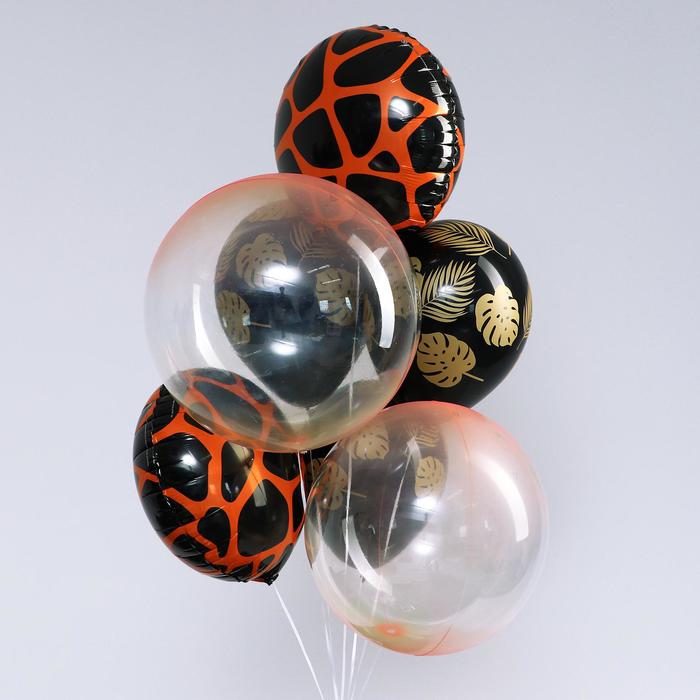 Букет шаров «Сафари», полимер, фольга, латекс, набор 7 шт. 
Букет шаров «Сафари», полимер, фольга, латекс, набор 7 шт.