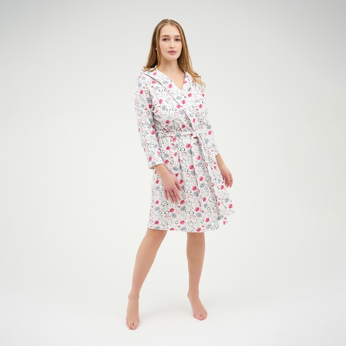 Халат женский «Илона» цвет белый, размер 42
Халат женский «Илона» цвет белый, размер 42