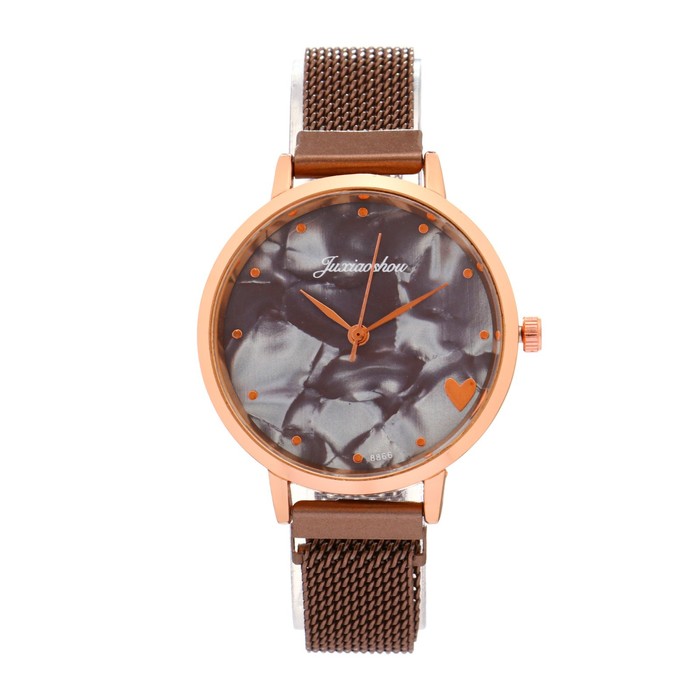 Часы наручные женские "Juxiaoshou" d=3.5 см, ремешок на магните, дымчатые
Часы наручные женские "Juxiaoshou" d=3.5 см, ремешок на магните, дымчатые