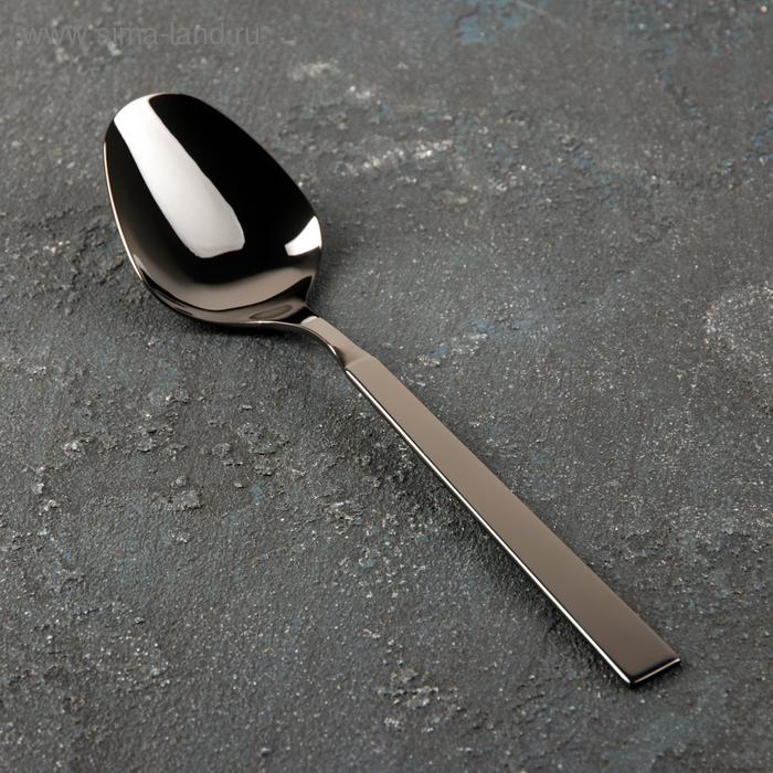 Ложка столовая «Астра», h=19,7 см, толщина 2 мм, цвет графит
Ложка столовая «Астра», h=19,7 см, толщина 2 мм, цвет графит