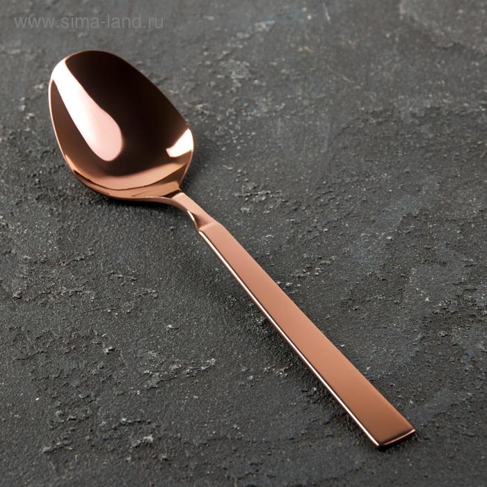 Ложка столовая «Астра», h=19,7 см, толщина 2 мм, цвет красное золото
Ложка столовая «Астра», h=19,7 см, толщина 2 мм, цвет красное золото