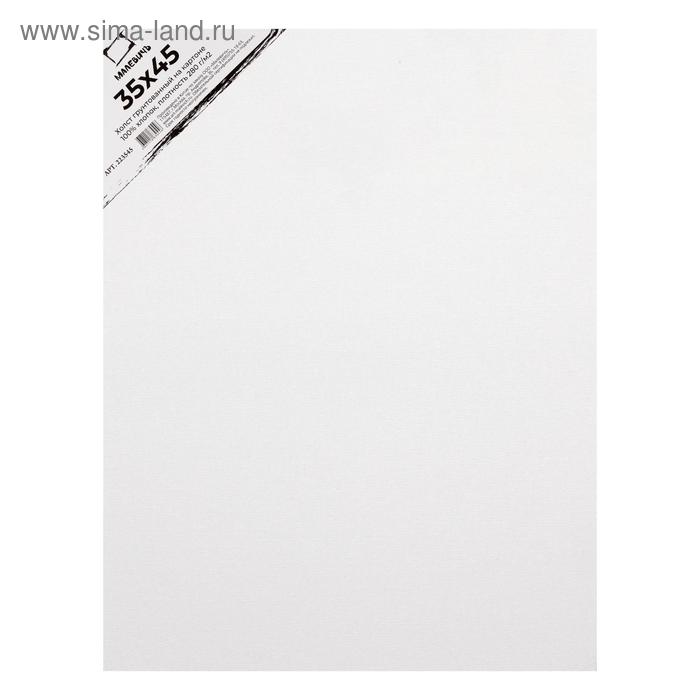 Холст на картоне 35 х 45 см, 3 мм, хлопок 100%, акриловый грунт, мелкозернистый, «Малевичъ»
Холст на картоне 35 х 45 см, 3 мм, хлопок 100%, акриловый грунт, мелкозернистый, «Малевичъ»