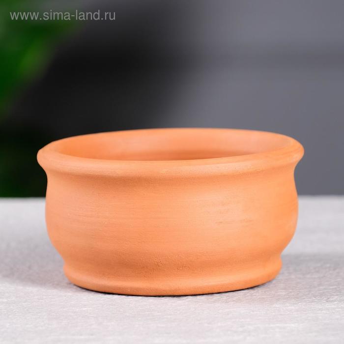 Горшок для кактусов и суккулентов «Бонсайница», красная глина, Ø 10 см, 0.25 л 
Горшок для кактусов и суккулентов «Бонсайница», красная глина, Ø 10 см, 0.25 л