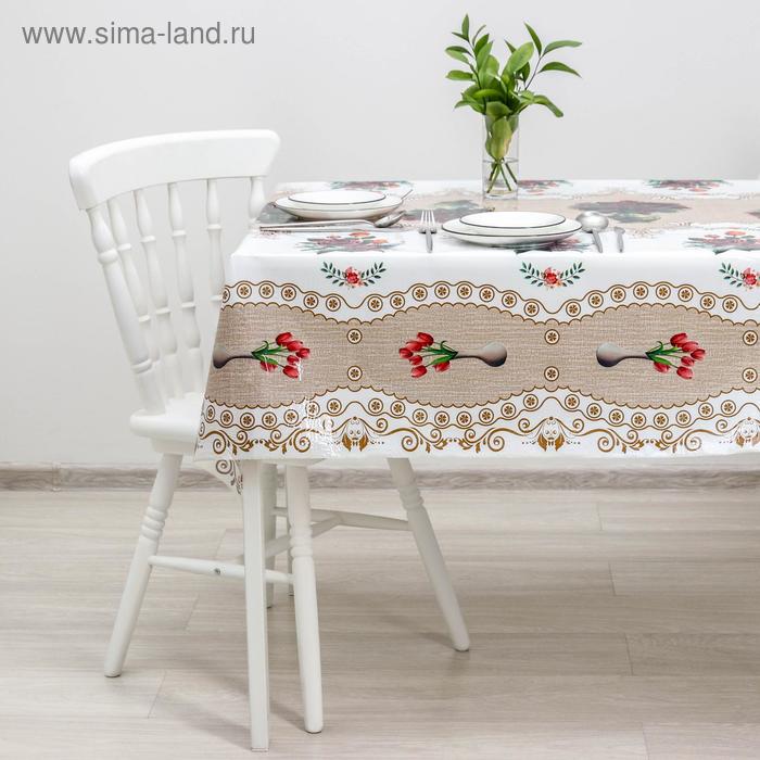 Клеёнка ПВХ «Букет», ширина 137 см, рулон 30 метров
Клеёнка ПВХ «Букет», ширина 137 см, рулон 30 метров