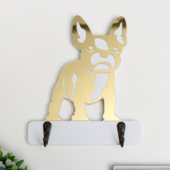 Крючки декоративные дерево "Бульдог" зеркальные 16,5х14х3 см
Крючки декоративные дерево "Бульдог" зеркальные 16,5х14х3 см