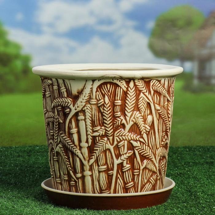 Горшок для цветов "Камыш", под шамот, 10 л
Горшок для цветов "Камыш", под шамот, 10 л