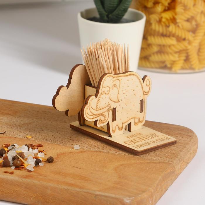 Подставка для зубочисток «Мамонт»
Подставка для зубочисток «Мамонт»