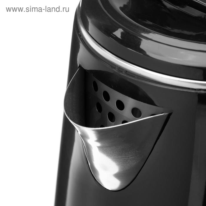 фото Чайник электрический "яромир" яр-1059, пластик, 1.8 л, 1500 вт, черный