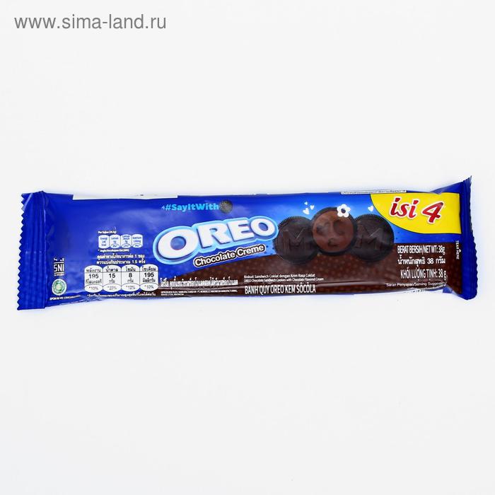 Печенье Oreo Chocolate Cream, 38 г
Печенье Oreo Chocolate Cream, 38 г