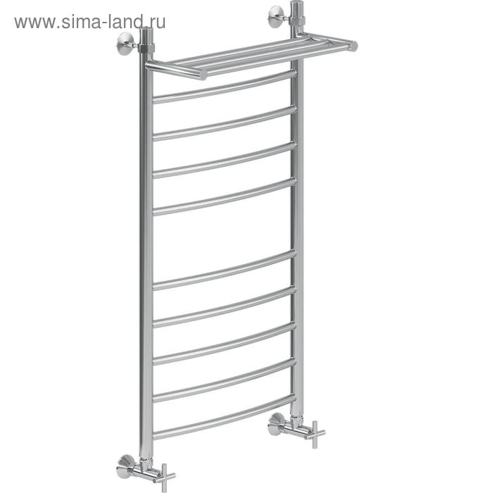 Полотенцесушитель водяной "НИКА" Arc ЛД (г) ВП,1000 x 600 мм, с полочкой, хром 
Полотенцесушитель водяной "НИКА" Arc ЛД (г) ВП,1000 x 600 мм, с полочкой, хром