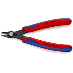 Бокорезы KNIPEX KN-7831125, двухкомпонентные рукоятки, 125 мм, 60 HRC, для электроники
Бокорезы KNIPEX KN-7831125, двухкомпонентные рукоятки, 125 мм, 60 HRC, для электроники