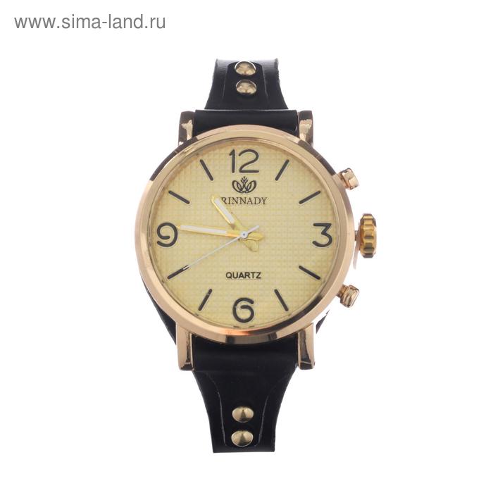 Часы наручные Rinnady, d=4 см, экокожа 
Часы наручные Rinnady, d=4 см, экокожа