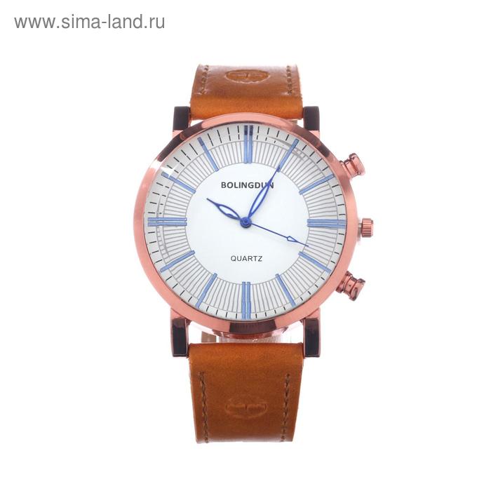 Часы наручные Bolingdun 3464, d=4.5 см, экокожа, коричневые
Часы наручные Bolingdun 3464, d=4.5 см, экокожа, коричневые
