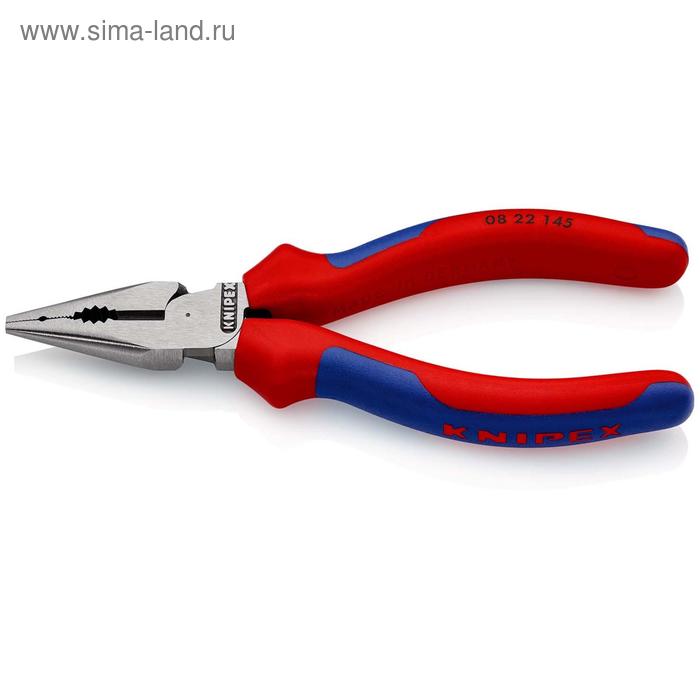 Плоскогубцы KNIPEX KN-0822145, комбинированные, 145 мм, двухкомпонентные рукоятки
Плоскогубцы KNIPEX KN-0822145, комбинированные, 145 мм, двухкомпонентные рукоятки