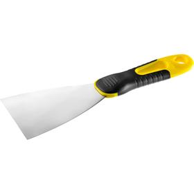 Шпатель STAYER "PROFESSIONAL" 10045-08, нержавеющее, профилированное полотно, 80 мм
Шпатель STAYER "PROFESSIONAL" 10045-08, нержавеющее, профилированное полотно, 80 мм