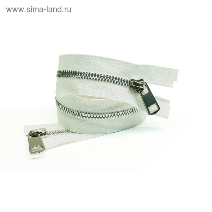 Молния для одежды, №5СТ, 110 см, цвет белый
Молния для одежды, №5СТ, 110 см, цвет белый