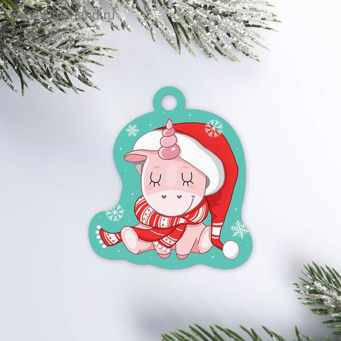 Шильдик на подарок «Милый единорожка», 5,2 × 5,8 см
Шильдик на подарок «Милый единорожка», 5,2 × 5,8 см