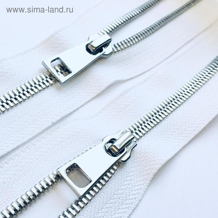 Молния металлическая №5СТ, 2 замка, размер 75 см
Молния металлическая №5СТ, 2 замка, размер 75 см