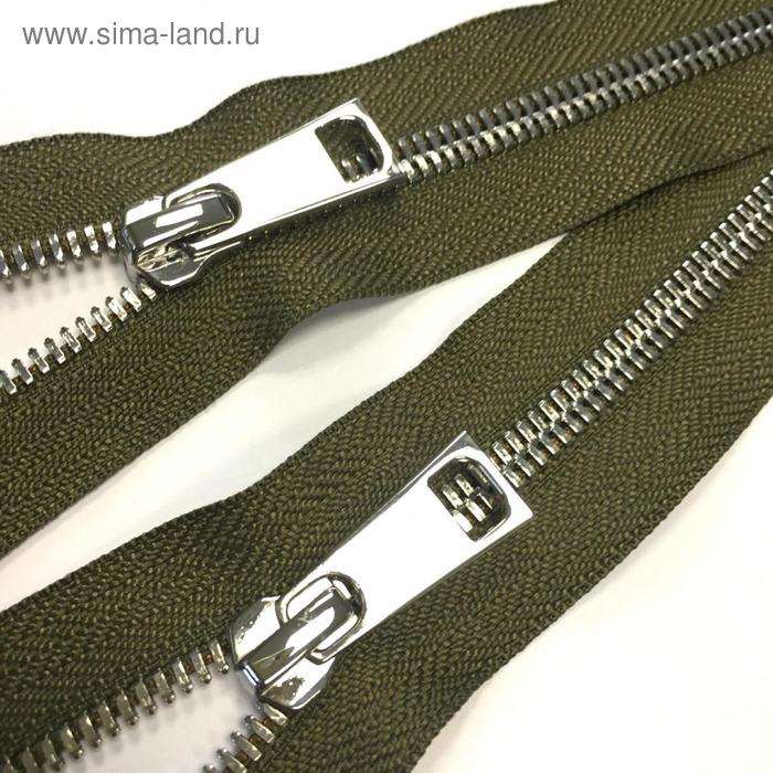 Молния металлическая №5СТ, 2 замка, размер 85 см
Молния металлическая №5СТ, 2 замка, размер 85 см