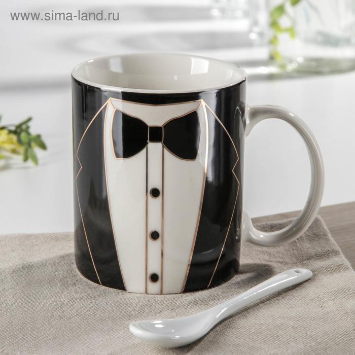 Кружка с ложкой «Мистер», 350 мл, рисунок МИКС
Кружка с ложкой «Мистер», 350 мл, рисунок МИКС