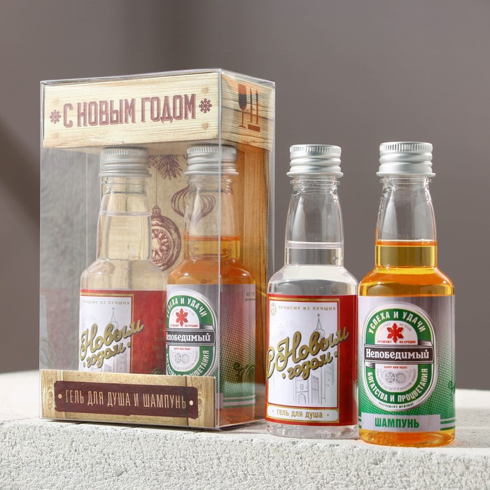 Набор "Новогодняя почта": гель для душа, шампунь, 2 шт по 75 мл, аромат парфюма
Набор "Новогодняя почта": гель для душа, шампунь, 2 шт по 75 мл, аромат парфюма