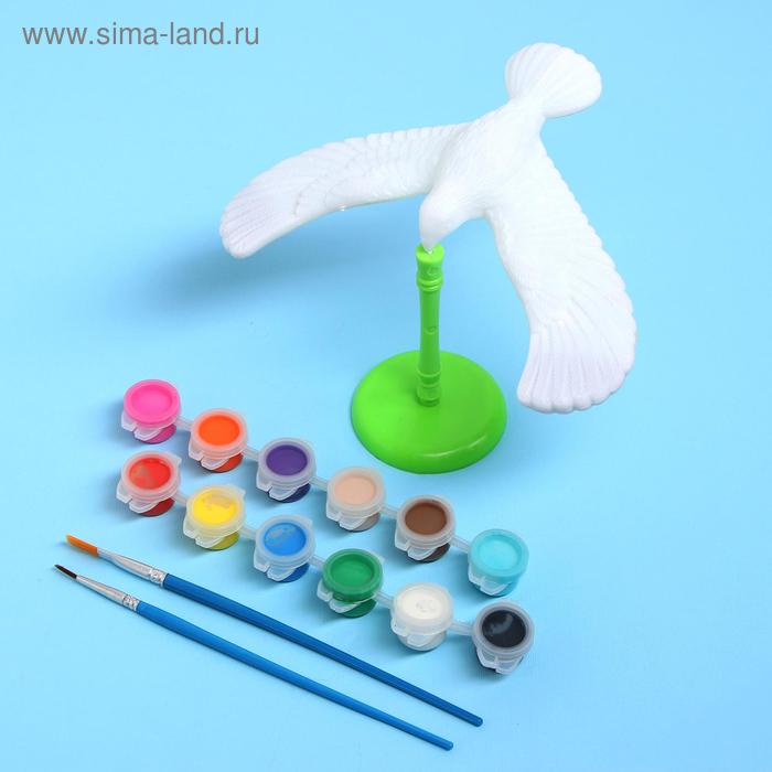 Набор для творчества «Раскрась сокола», краска 12 цветов, кисть, подставка
Набор для творчества «Раскрась сокола», краска 12 цветов, кисть, подставка