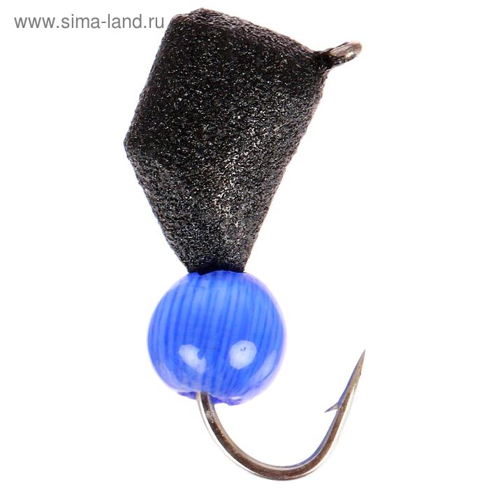 Мормышка вольфрам True Weight «Столбик» d=4, кошачий глаз синий 
Мормышка вольфрам True Weight «Столбик» d=4, кошачий глаз синий
