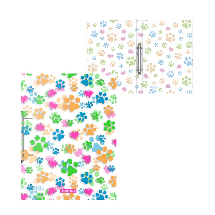 Папка на 2 кольцах А4, ErichKrause Neon Paws, 24 мм, 550 мкм, с рисунком
Папка на 2 кольцах А4, ErichKrause Neon Paws, 24 мм, 550 мкм, с рисунком