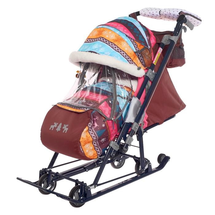 Санки-коляска «Ника детям 7-7», цвет скандинавский розовый
Санки-коляска «Ника детям 7-7», цвет скандинавский розовый