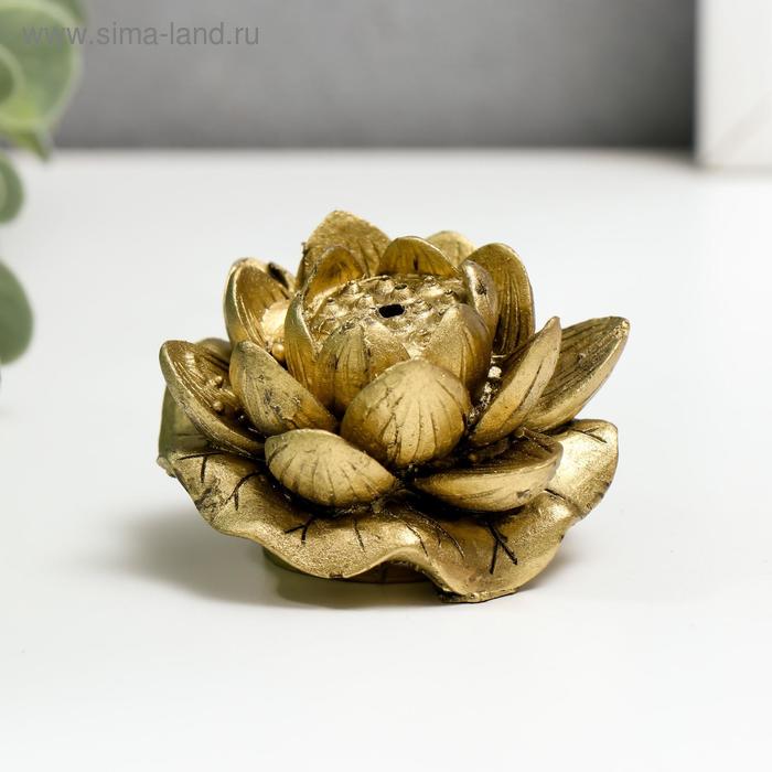 Нэцке полистоун бронза "Лотос" 4х5,7х5,7 см
Нэцке полистоун бронза "Лотос" 4х5,7х5,7 см