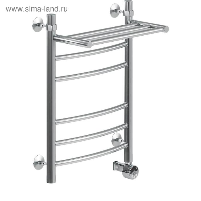 Полотенцесушитель электрический "НИКА" Arc ЛД (г) ВП, 600 x 400 мм, с полочкой, хром
Полотенцесушитель электрический "НИКА" Arc ЛД (г) ВП, 600 x 400 мм, с полочкой, хром