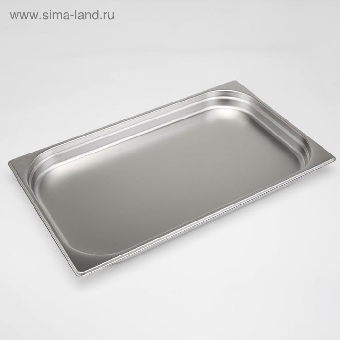 Гастроёмкость 1/1×1,5'' Luxstahl, 53×32,5×4 см
Гастроёмкость 1/1×1,5'' Luxstahl, 53×32,5×4 см