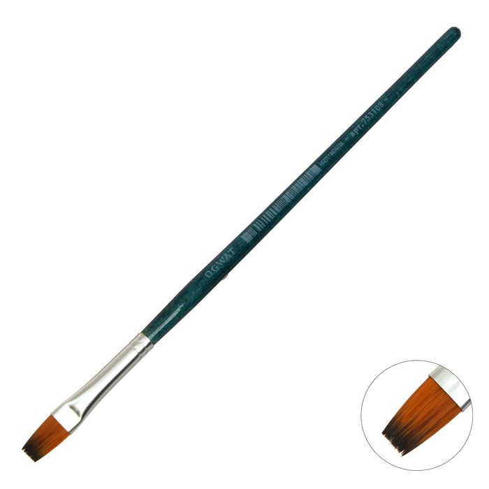 Кисть Синтетика Плоская Malevich Andy № 8, b-8.0 мм L-12 мм (короткая ручка), синий лак 753108
Кисть Синтетика Плоская Malevich Andy № 8, b-8.0 мм L-12 мм (короткая ручка), синий лак 753108