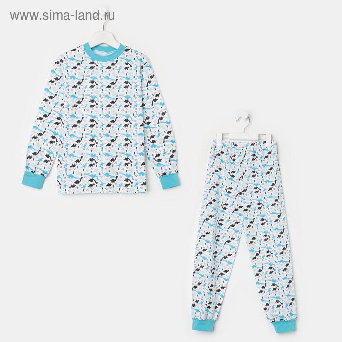 Пижама для мальчика, цвет белый, рост 116-122 см
Пижама для мальчика, цвет белый, рост 116-122 см