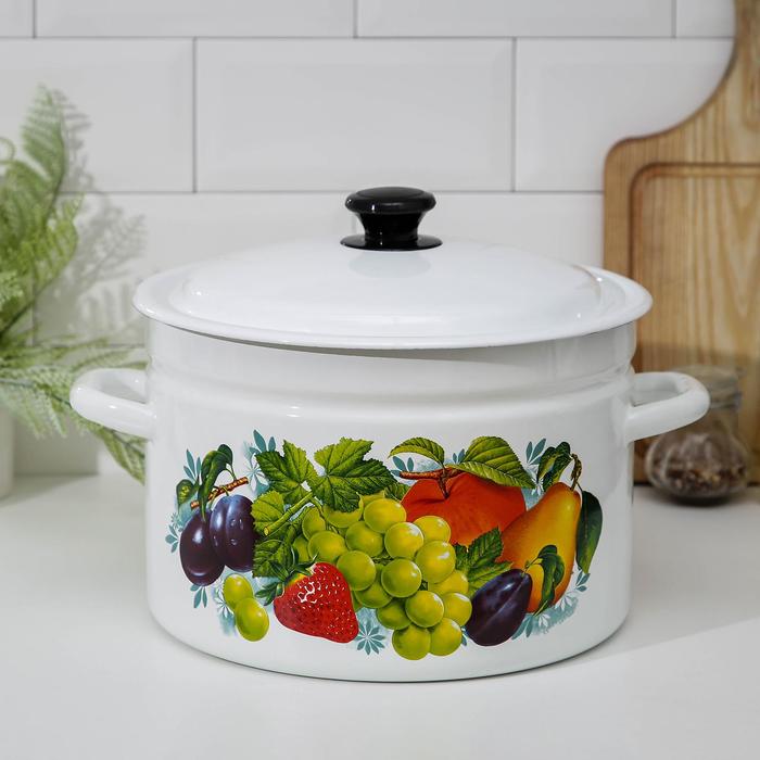 Кастрюля цилиндрическая деколь, 8 л, МИКС (белая)
Кастрюля цилиндрическая деколь, 8 л, МИКС (белая)