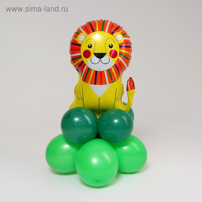 Букет из шаров «Лев», фольга, латекс, набор 9 шт.
Букет из шаров «Лев», фольга, латекс, набор 9 шт.