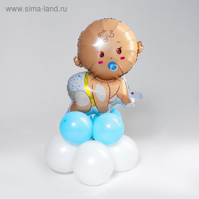 Букет из шаров «Младенец», фольга, латекс, набор 9 шт.
Букет из шаров «Младенец», фольга, латекс, набор 9 шт.