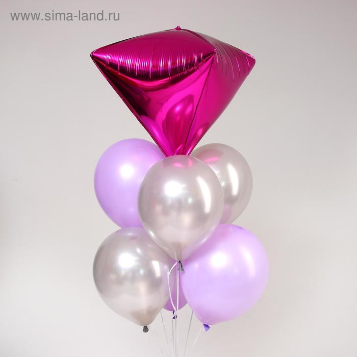 Букет из шаров «Стильный», латекс, фольга, набор 7 шт., цвет фуксии
Букет из шаров «Стильный», латекс, фольга, набор 7 шт., цвет фуксии