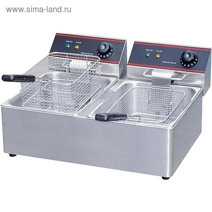 Фритюрница VIATTO EF-4L-2, 4000 Вт, 4 л, 2 котла, регулировка температуры, серебристая
Фритюрница VIATTO EF-4L-2, 4000 Вт, 4 л, 2 котла, регулировка температуры, серебристая