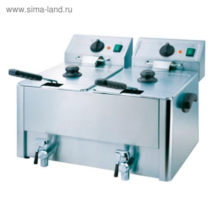 Фритюрница VIATTO HDF8+8, 6500 Вт, 8 л, 2 котла, регулировка температуры, серебристая
Фритюрница VIATTO HDF8+8, 6500 Вт, 8 л, 2 котла, регулировка температуры, серебристая