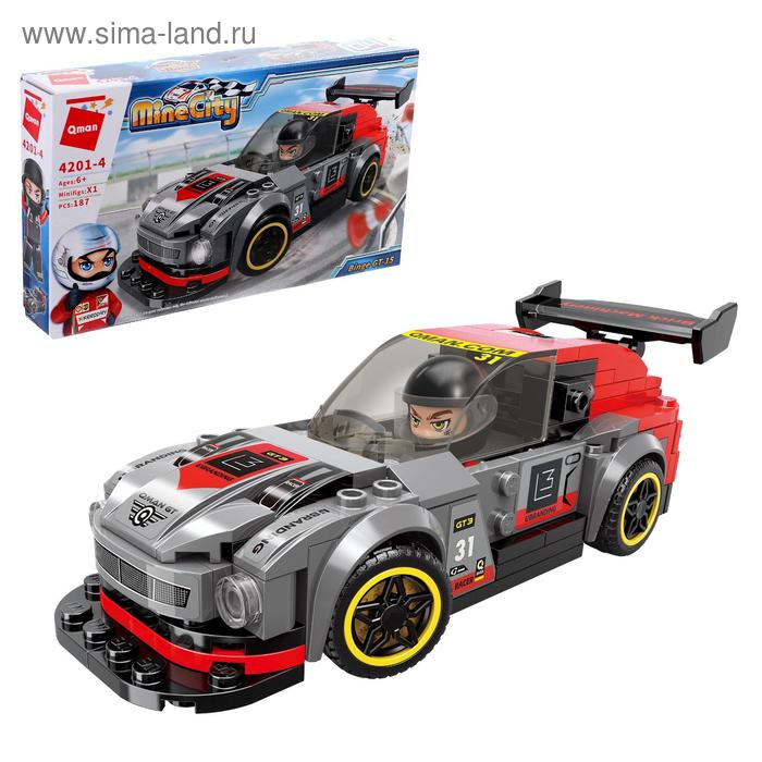 Конструктор Гонки «Спорткар», 1 минифигура и 187 деталей
Конструктор Гонки «Спорткар», 1 минифигура и 187 деталей