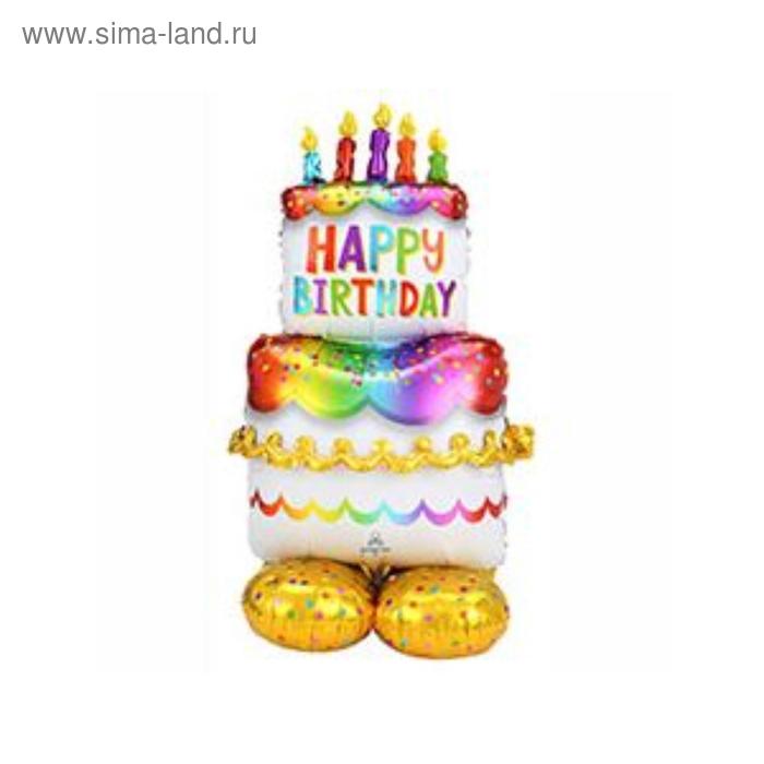 Шар фольгированный 53" «Торт», фигура
Шар фольгированный 53" «Торт», фигура