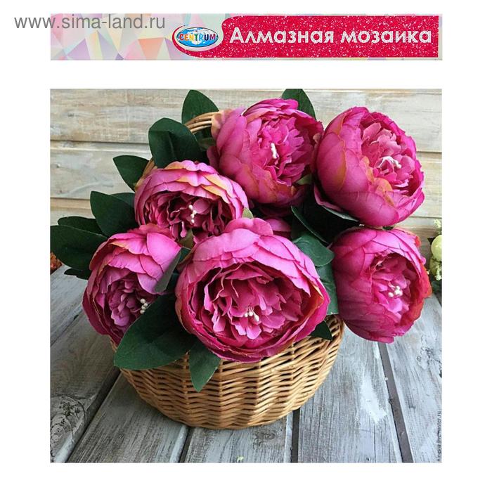 Алмазная мозаика без подрамника, частичное заполнение «Пионы» 40×50 см
Алмазная мозаика без подрамника, частичное заполнение «Пионы» 40×50 см