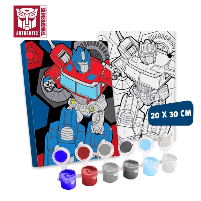 Картина по номерам «Оптимус», Трансформеры, 20 х 30 см
Картина по номерам «Оптимус», Трансформеры, 20 х 30 см