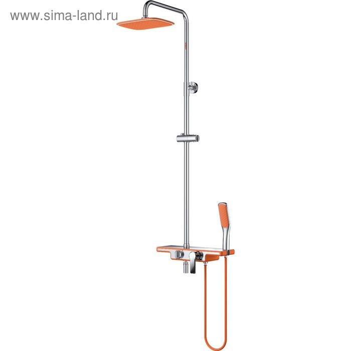 Душевая система D K Berlin Kunste DA1453713B13, тропический душ, лейка, хром/оранжевый
Душевая система D K Berlin Kunste DA1453713B13, тропический душ, лейка, хром/оранжевый