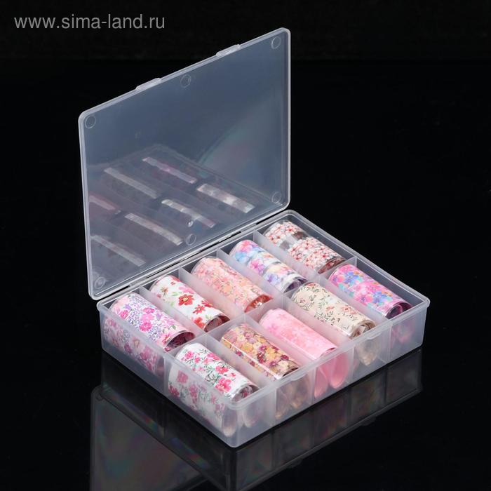 Набор переводной фольги для дизайна ногтей «FLOWERS», 4 × 40 см, 10 шт 
Набор переводной фольги для дизайна ногтей «FLOWERS», 4 × 40 см, 10 шт