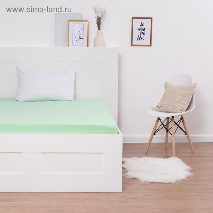 Трикотажная простынь на резинке 200х200х25см, салатовый кулирка
Трикотажная простынь на резинке 200х200х25см, салатовый кулирка